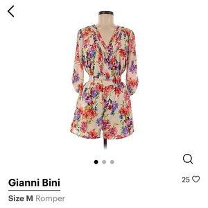 Cute floral romper Gianni Bini